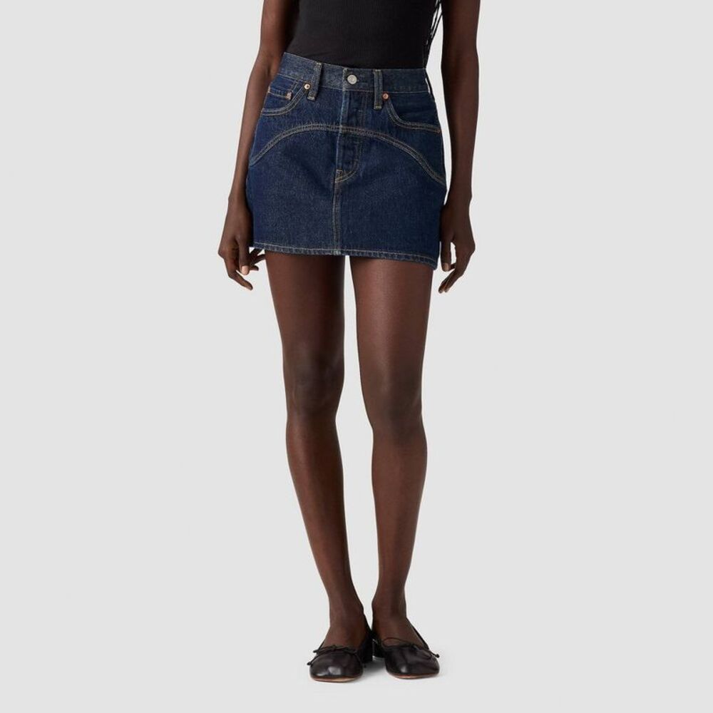 Levi's Women's Icon Western Yoke Mini Skirt - Shaded View 27